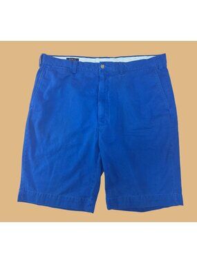 Polo Ralph Lauren Mens Blue Chino Shorts Size 40T
